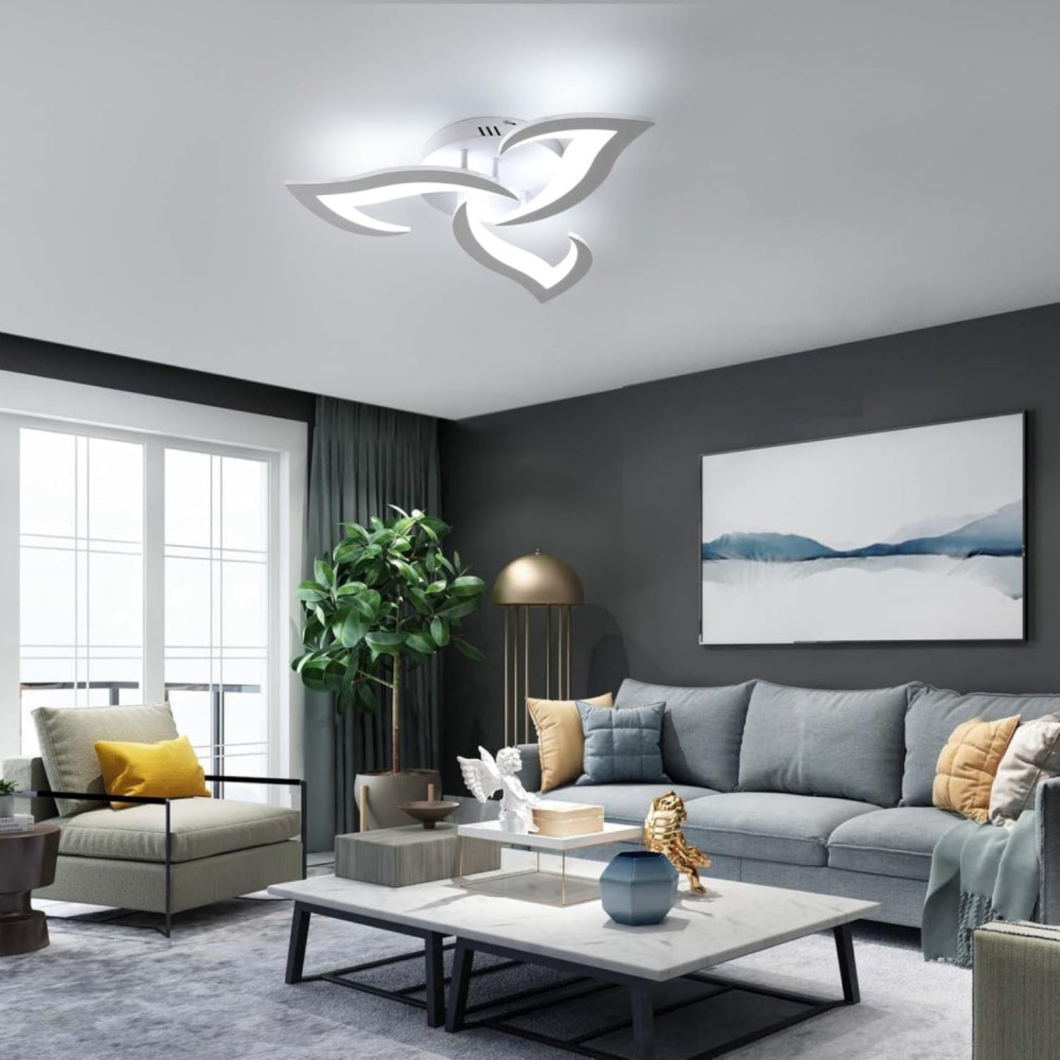 Lomesca Flower Ceiling Light