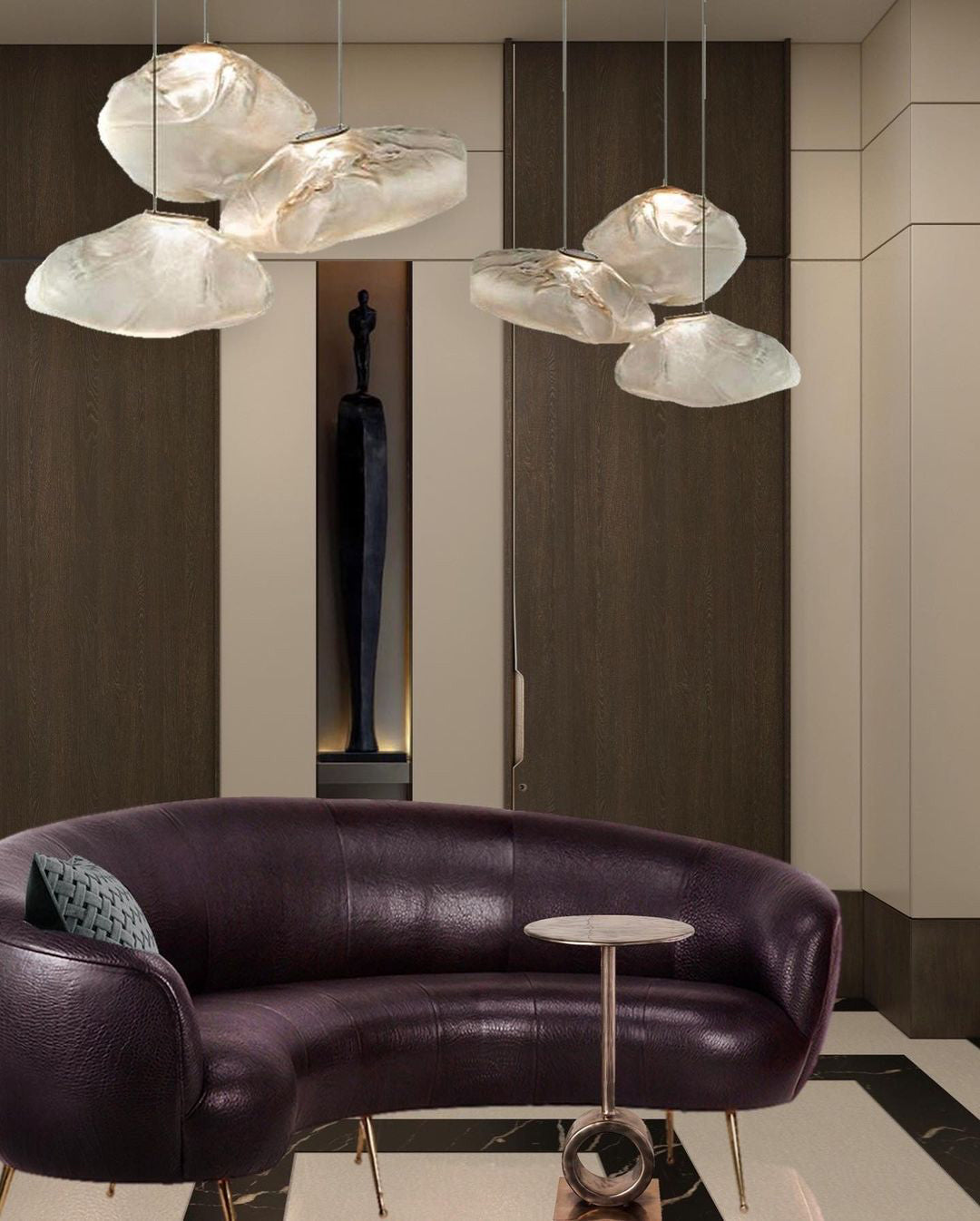 Fabel Sculptural Pendant Light