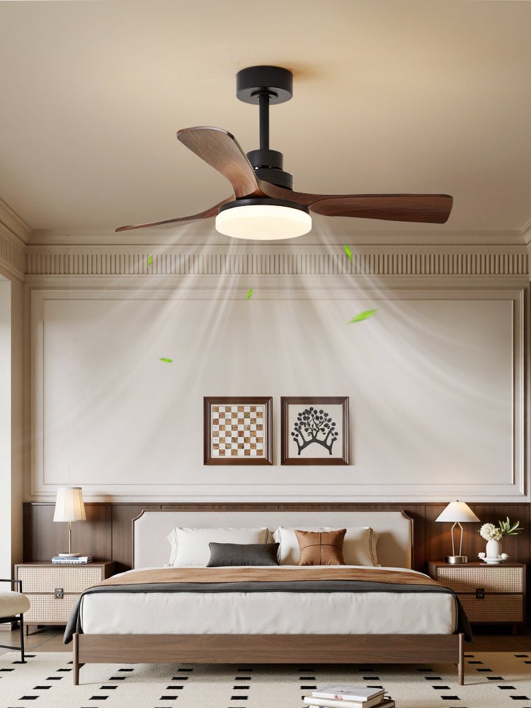 Brozeela Modern Fan Ceiling Light