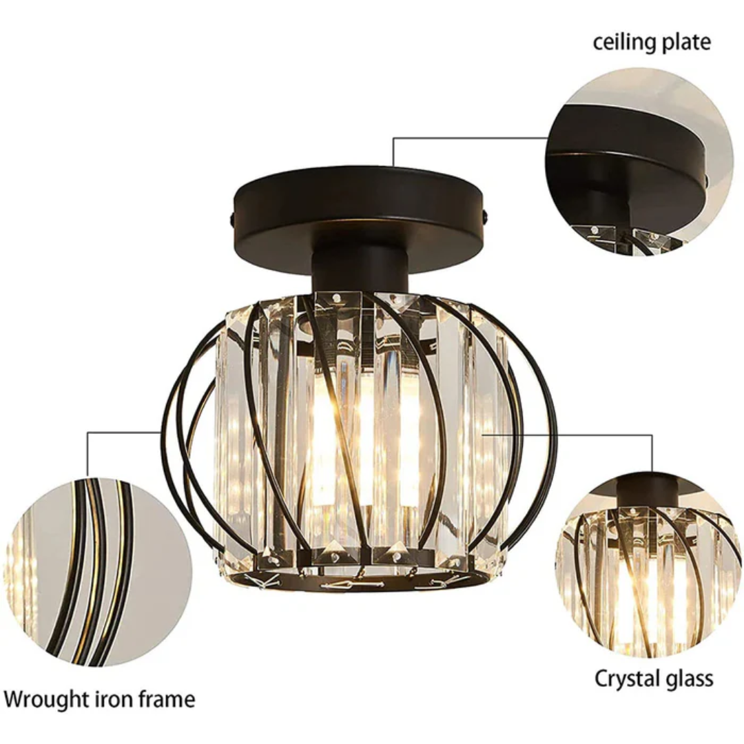 Tayra Crystal Pendant Light
