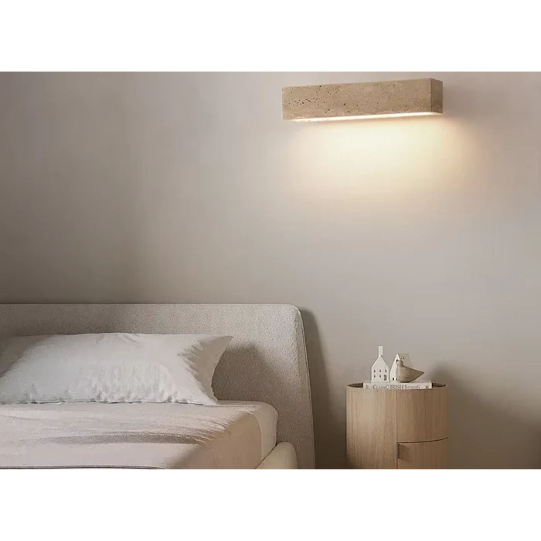 Ismuno Travertine Wall Light