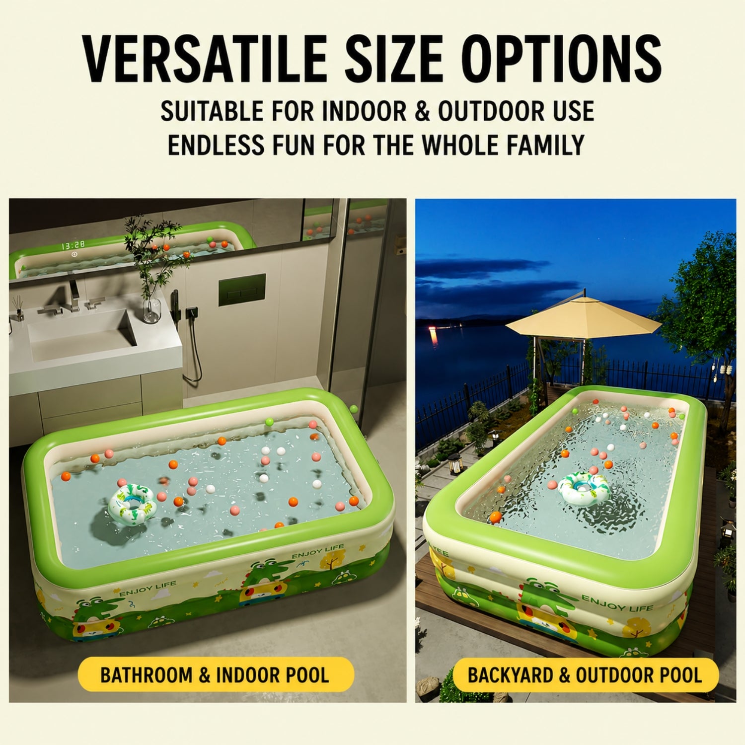 Banzy Outdoor Inflatable Pool