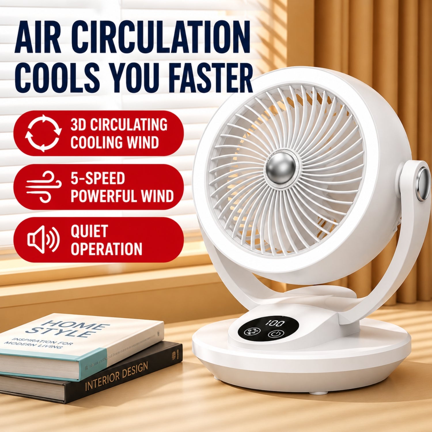 Boreez Desk Fan