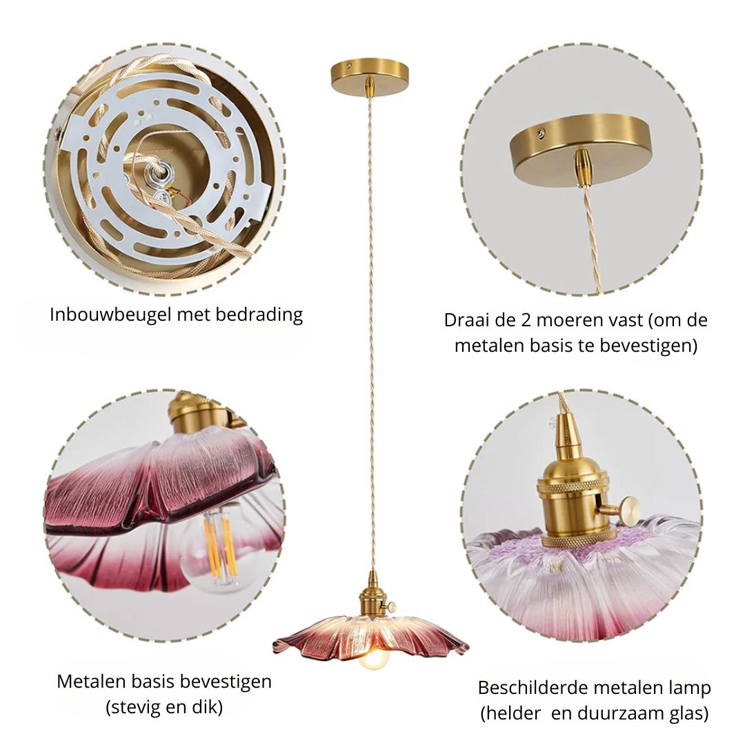 Romea Flower Pendant Light