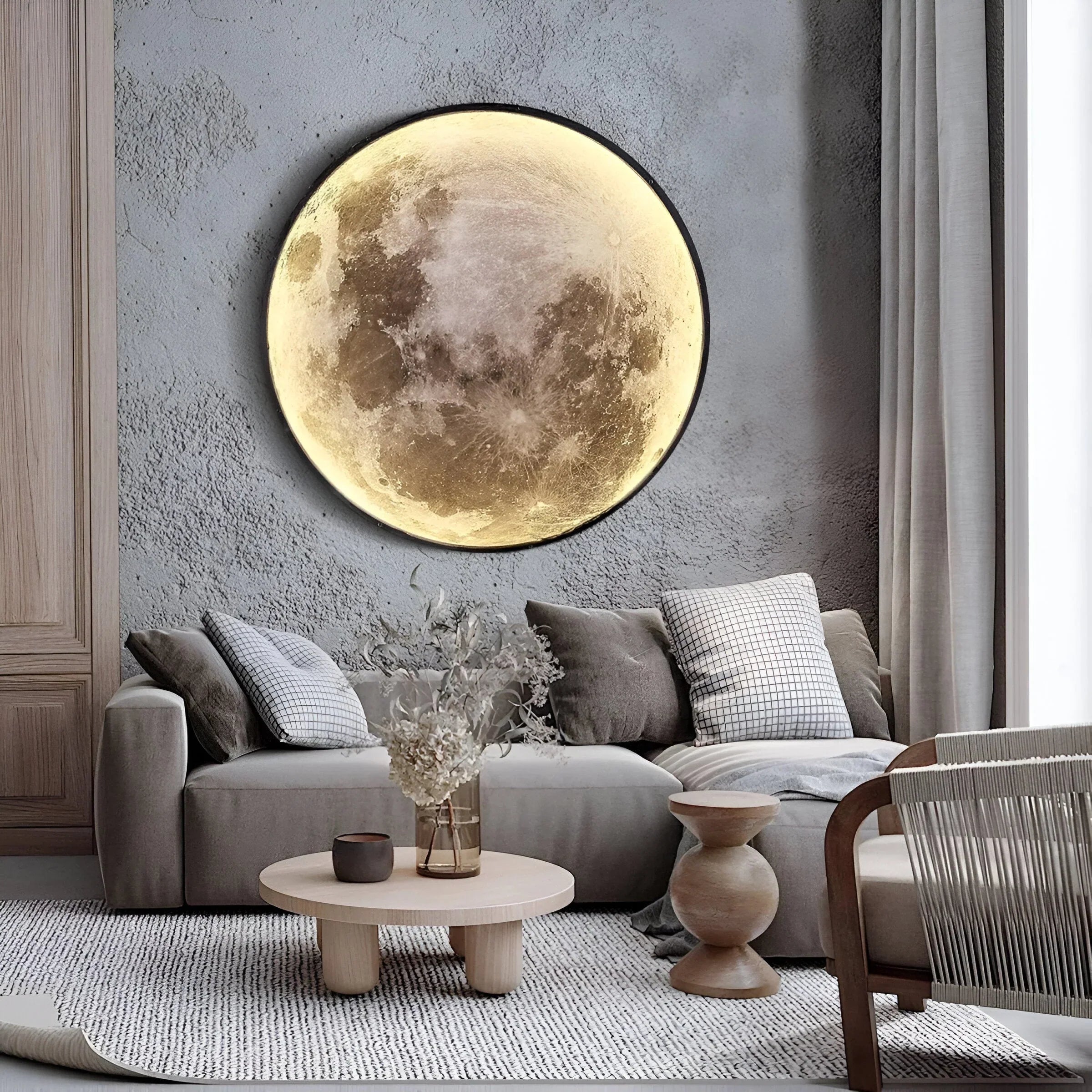 Ravcel Moon Design Wall Light