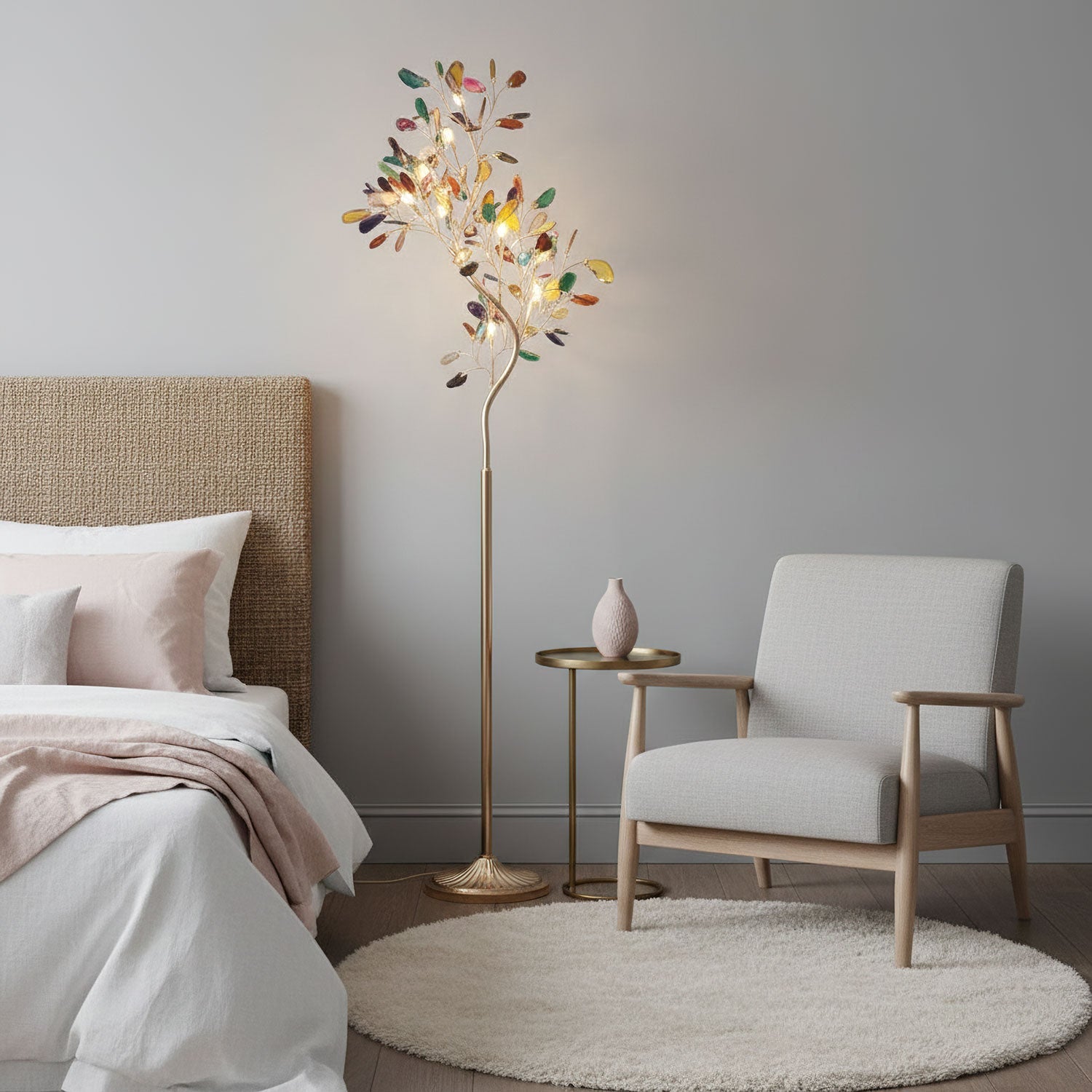 Ikelivar Sculptural Floor Lamp