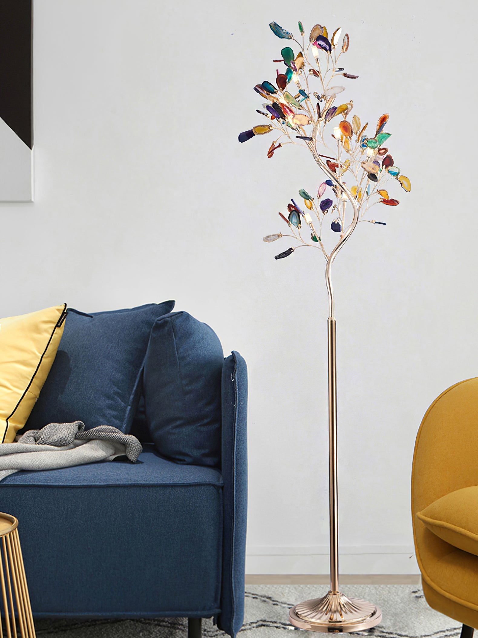 Ikelivar Sculptural Floor Lamp