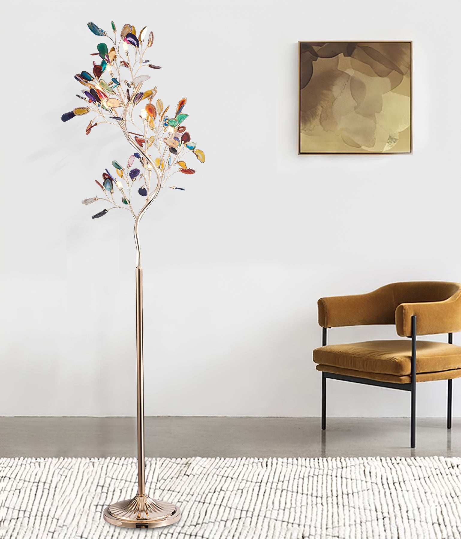 Ikelivar Sculptural Floor Lamp