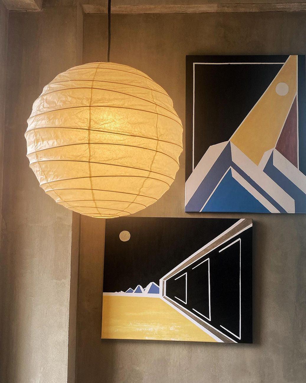 Kobel Washi Paper Pendant Light