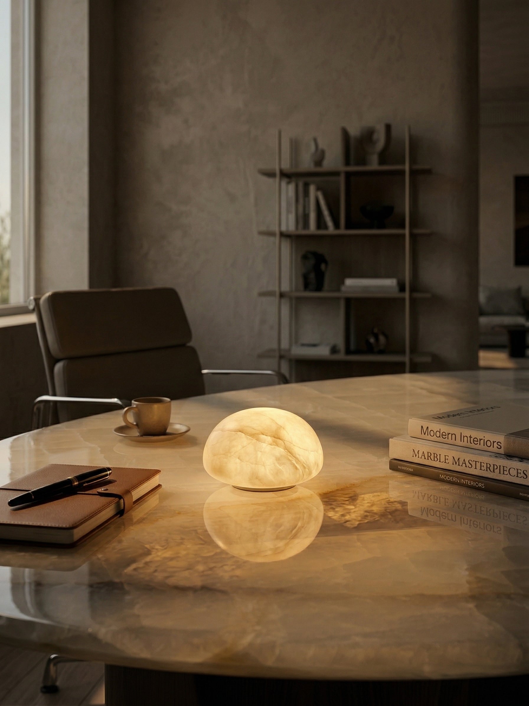 Bazorello Alabaster Table Lamp
