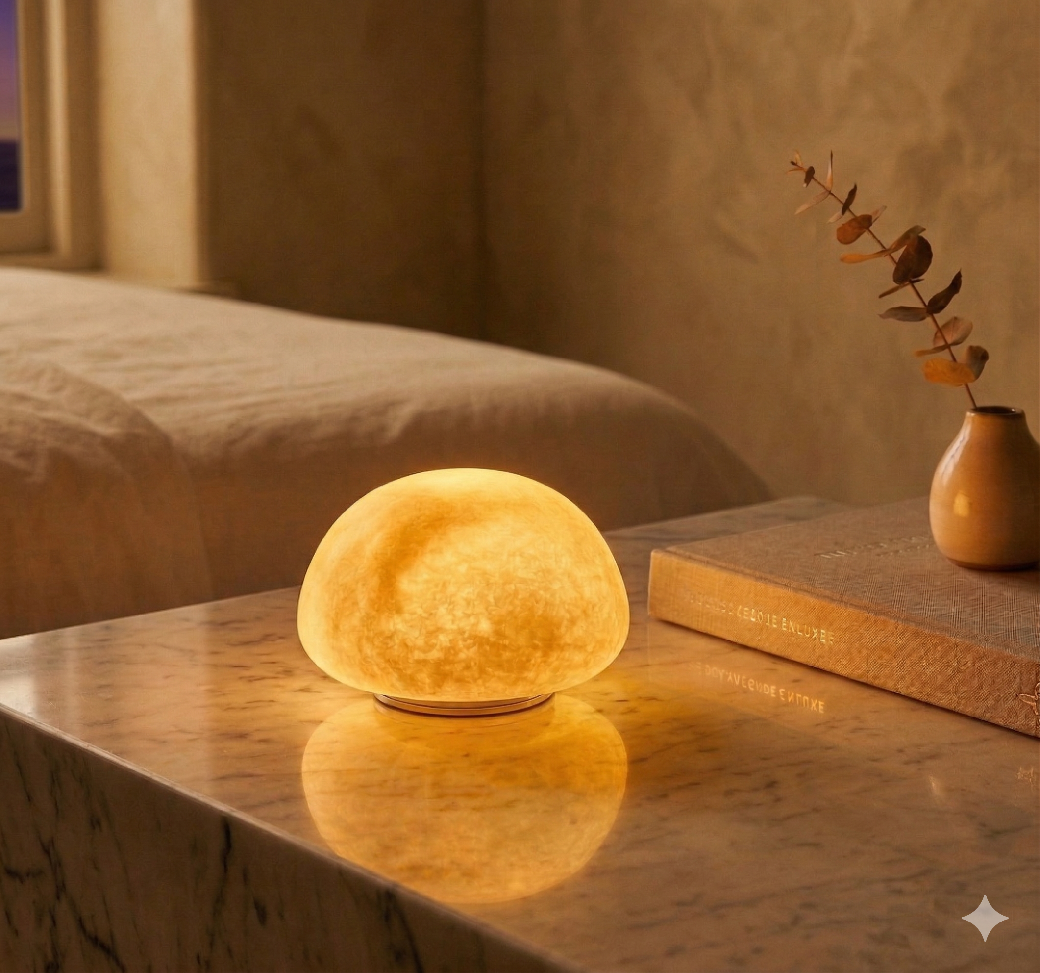 Bazorello Alabaster Table Lamp