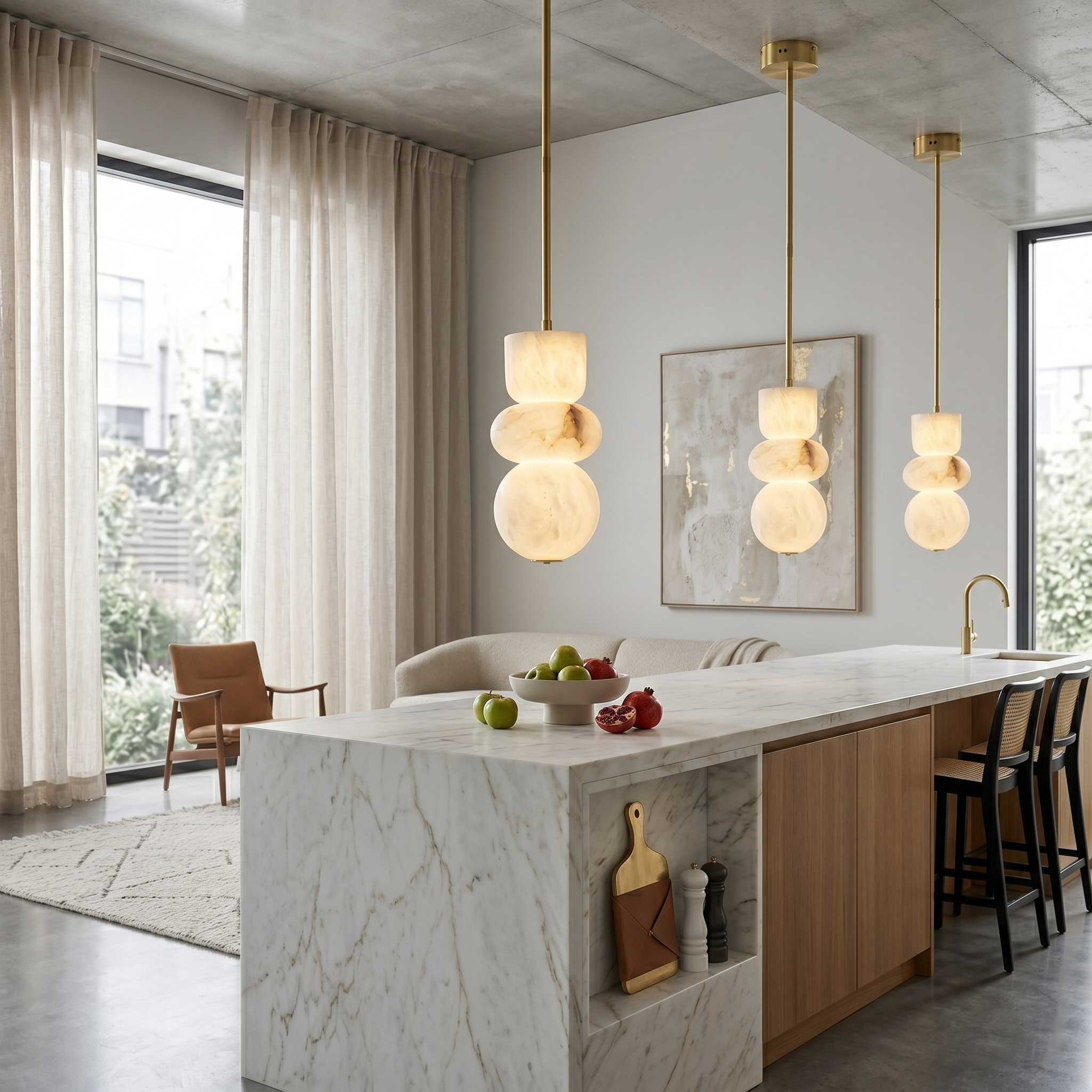 Bealiovo Totem Pendant Light