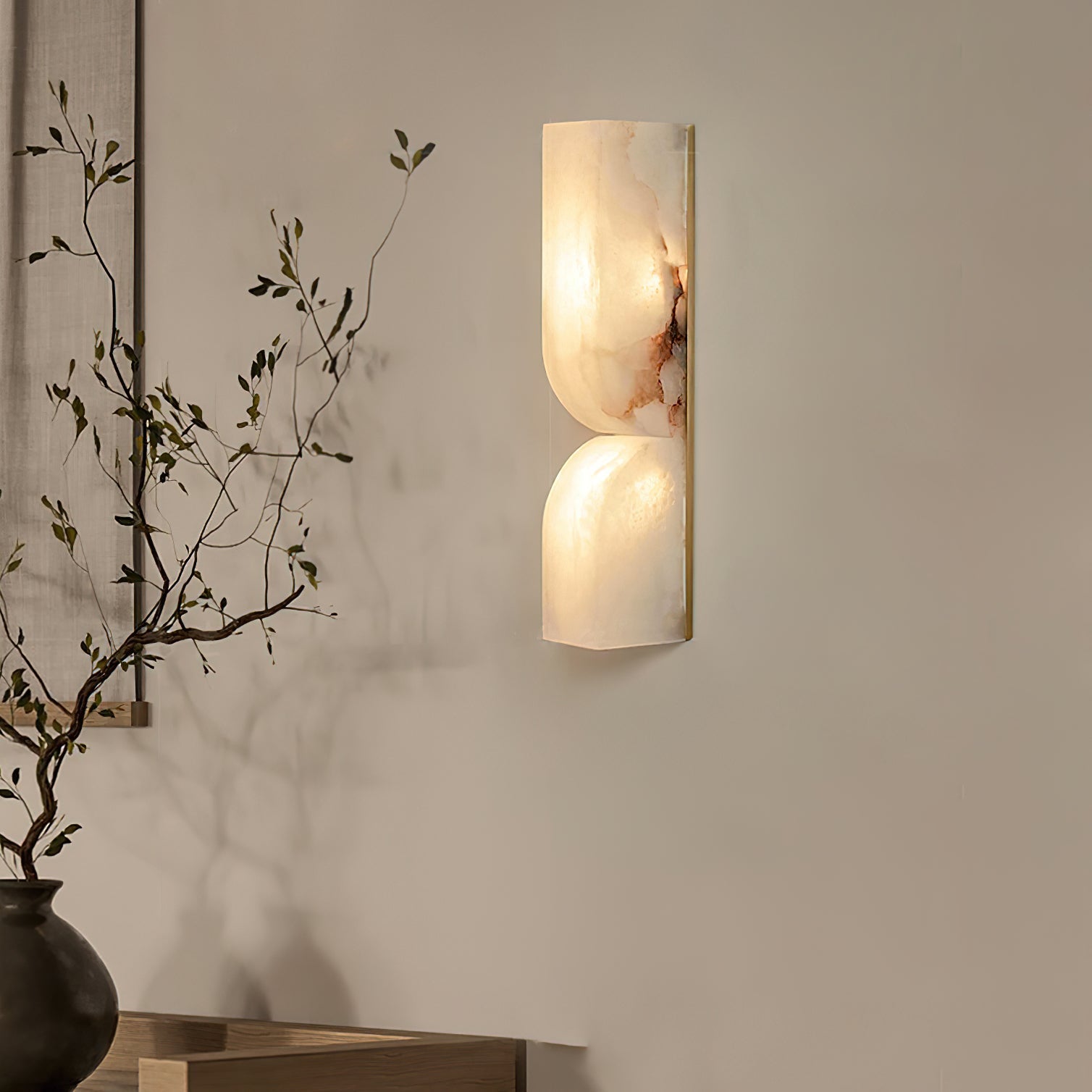 Soroza Alabaster Wall Light