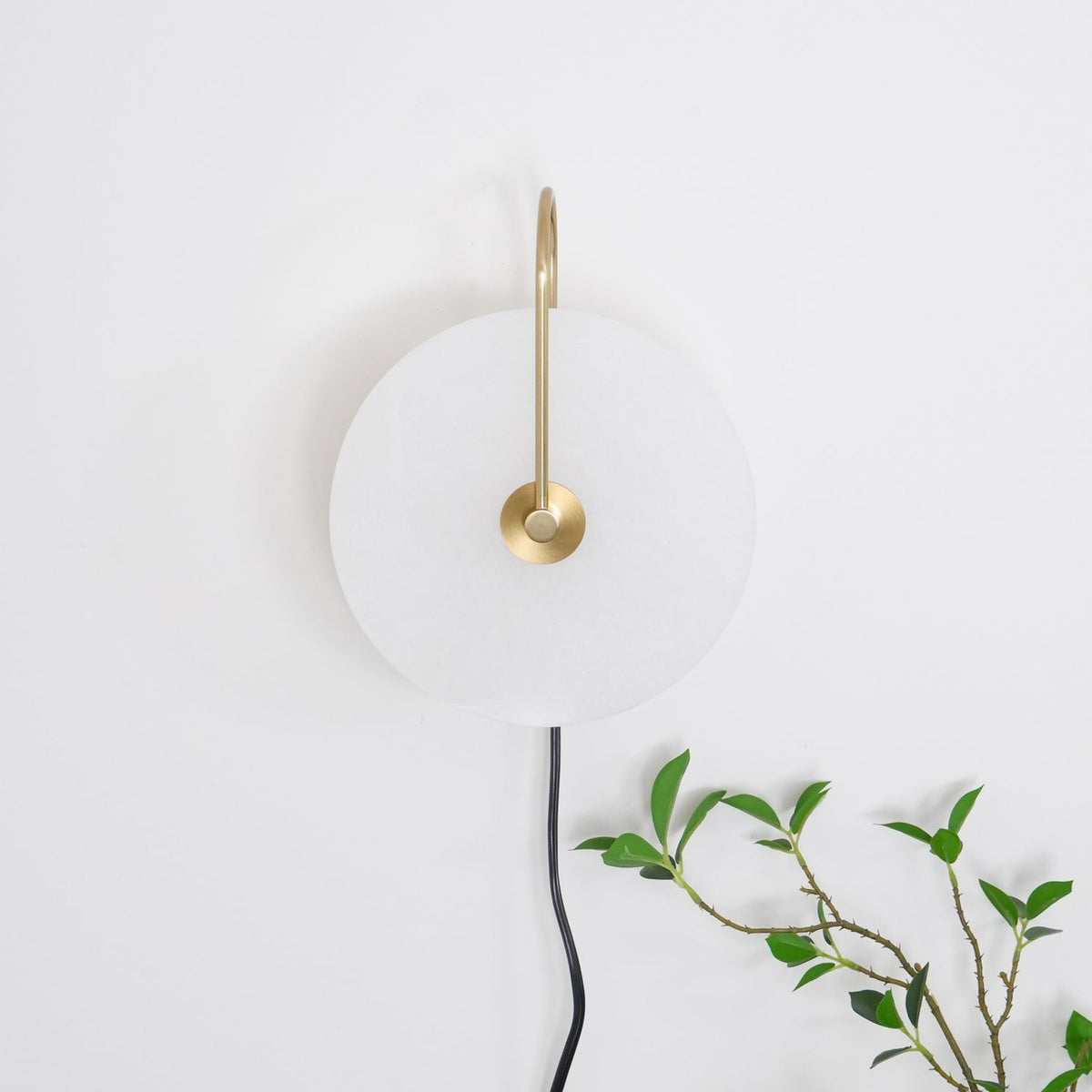 Alabaster LED Plug-In Wall Lamp – detail 19