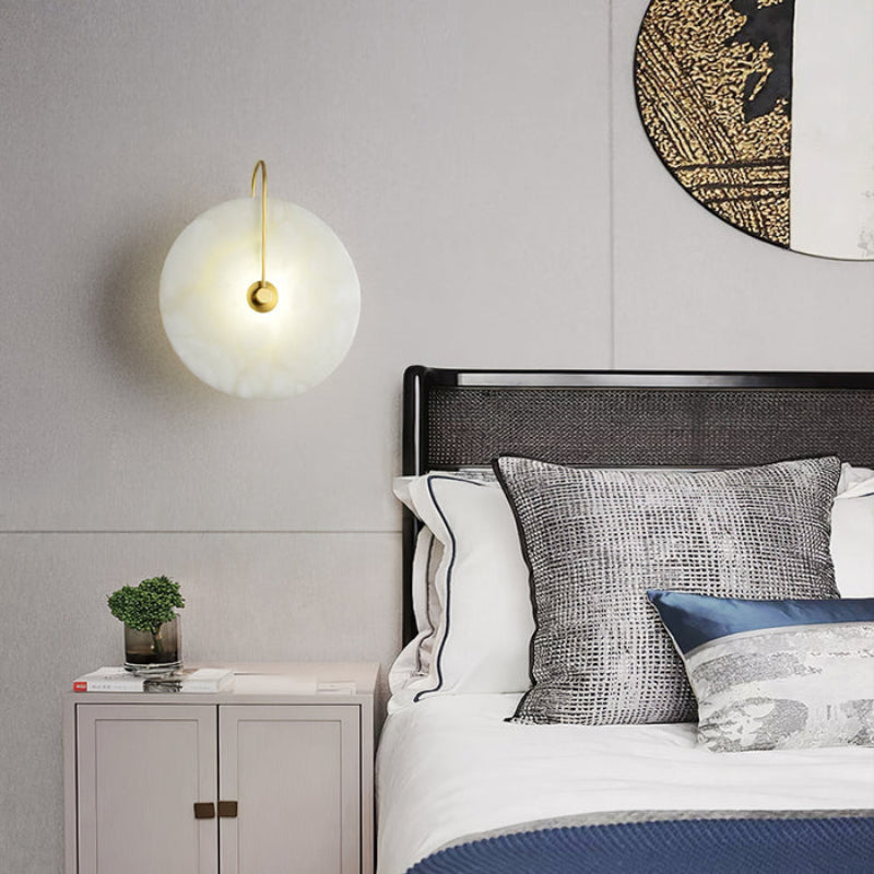Caron Alabaster Wall Light