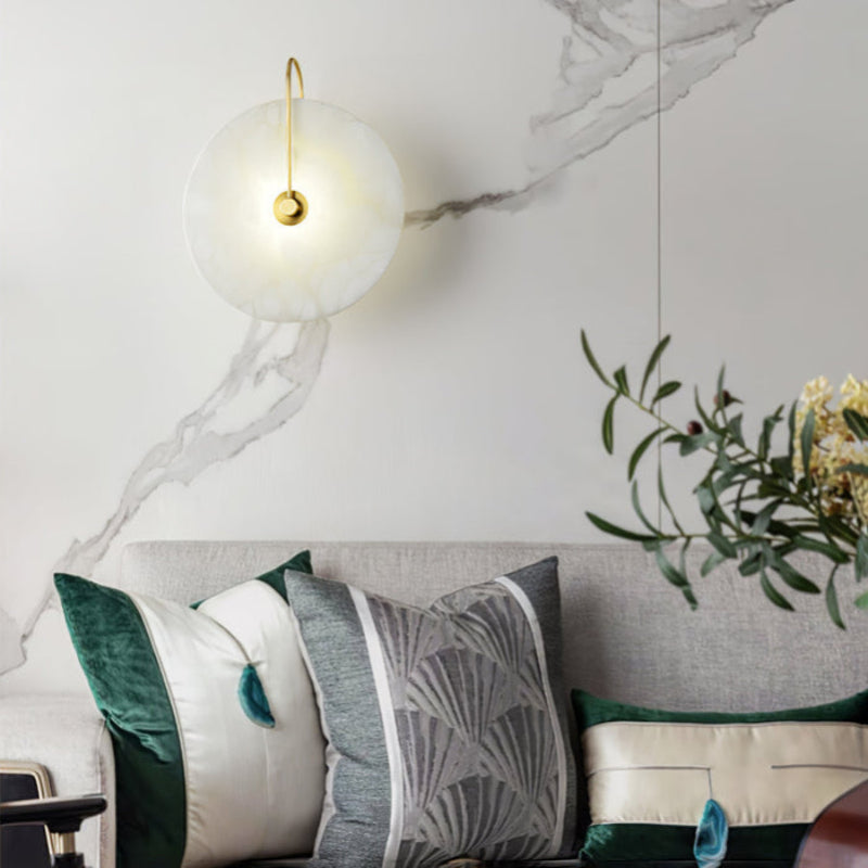 Caron Alabaster Wall Light