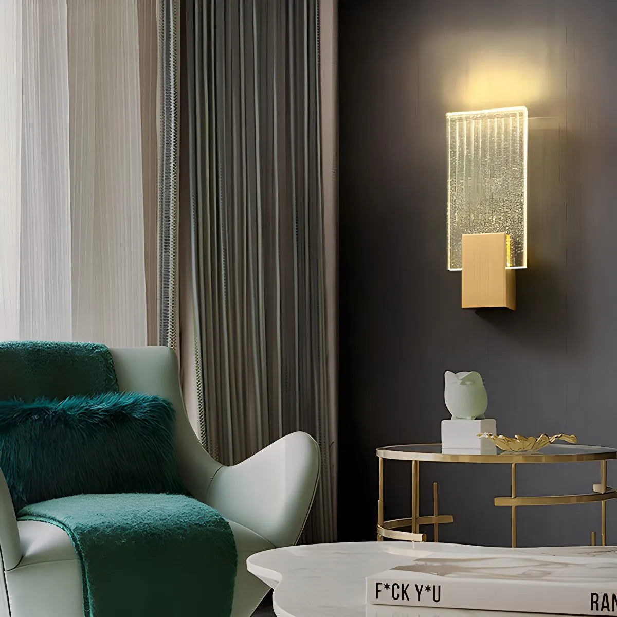 Sintur Crystal Wall Lamp