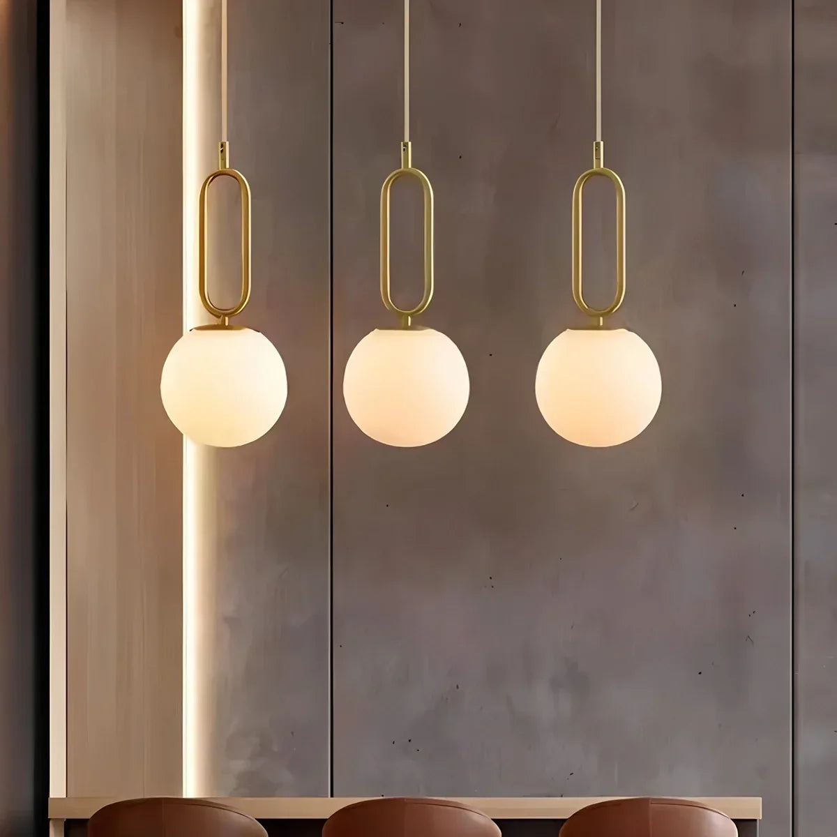 Loxirae Alabaster Pendant Light