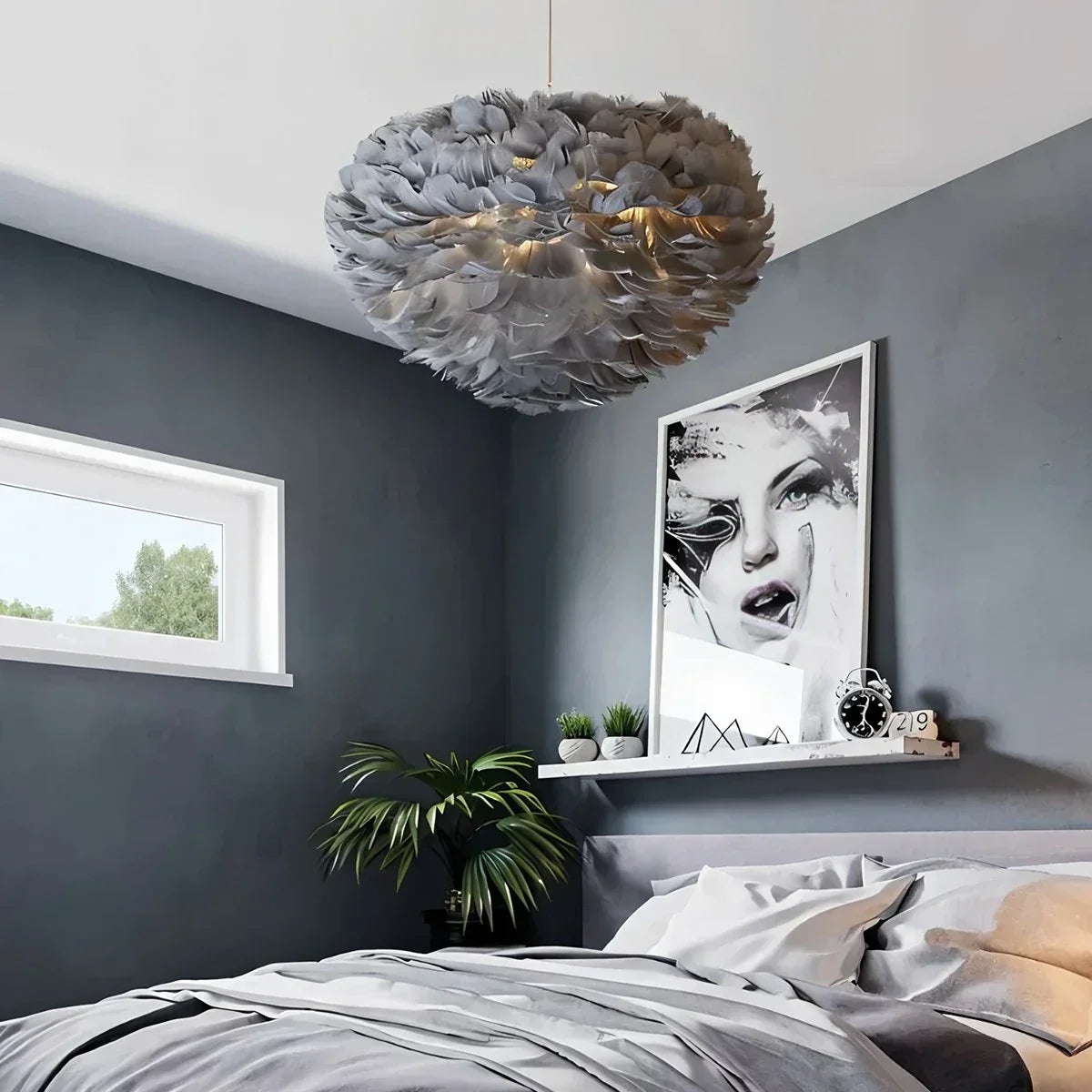 Zelivor Feather Pendant Light