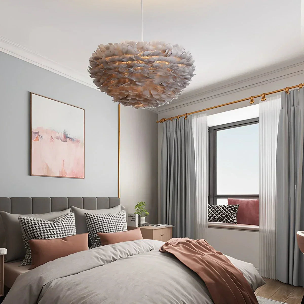 Zelivor Feather Pendant Light