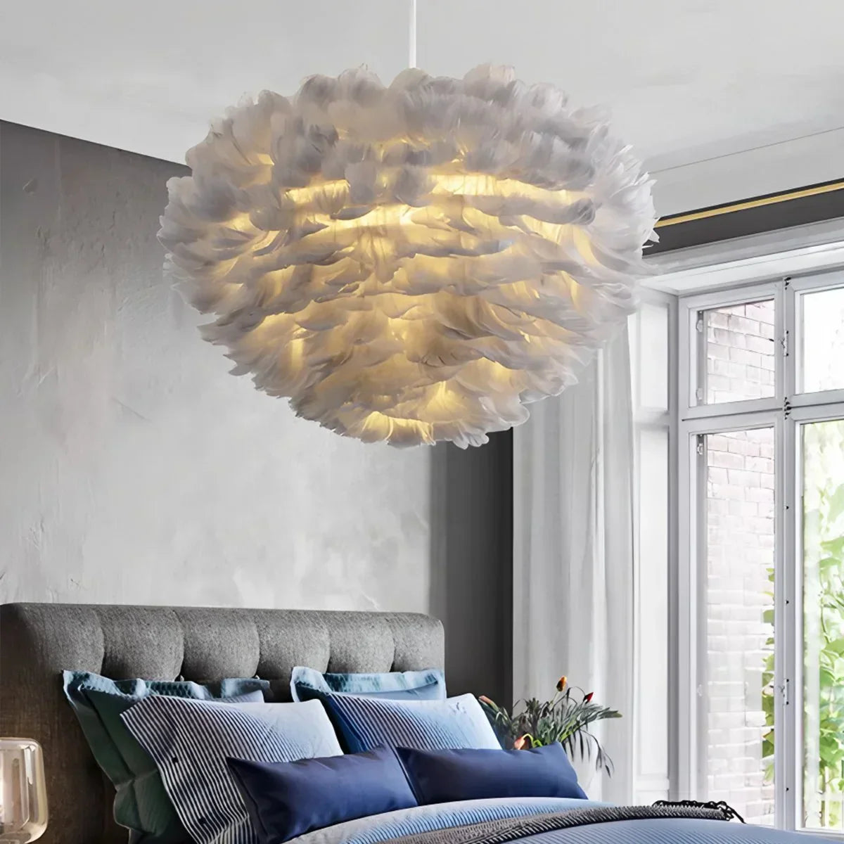 Zelivor Feather Pendant Light