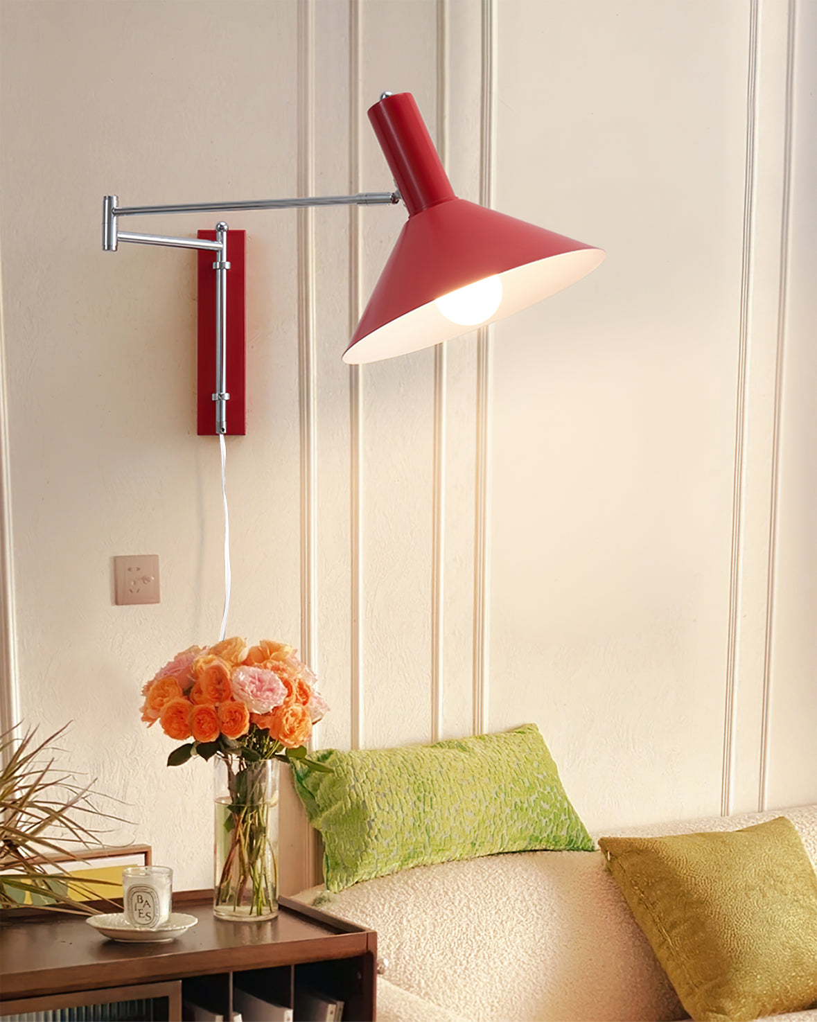 Alzaniel Plug In Wall Light