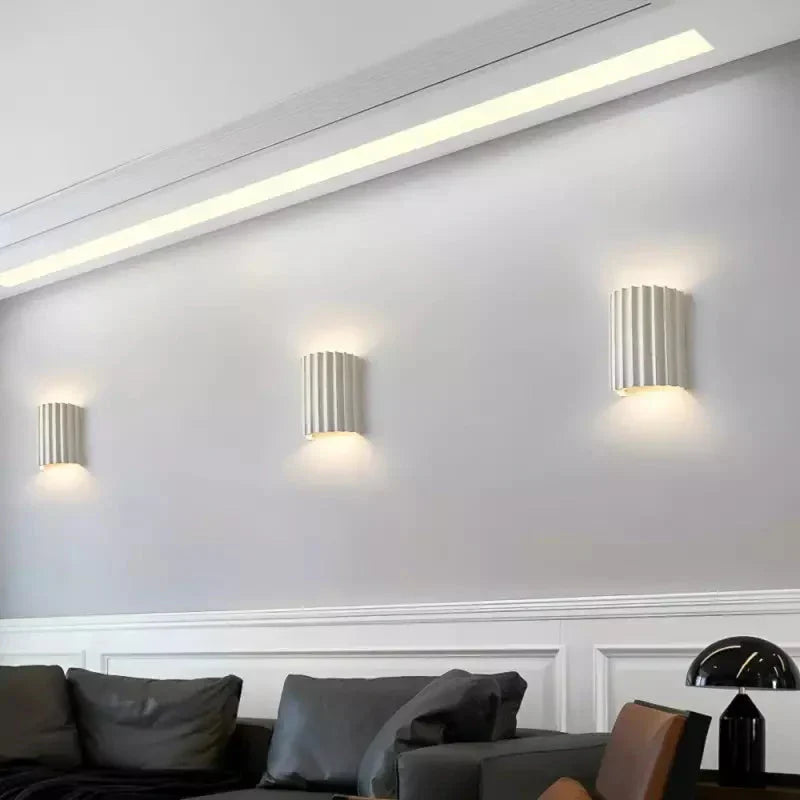 Perol Ribbed Wall Light