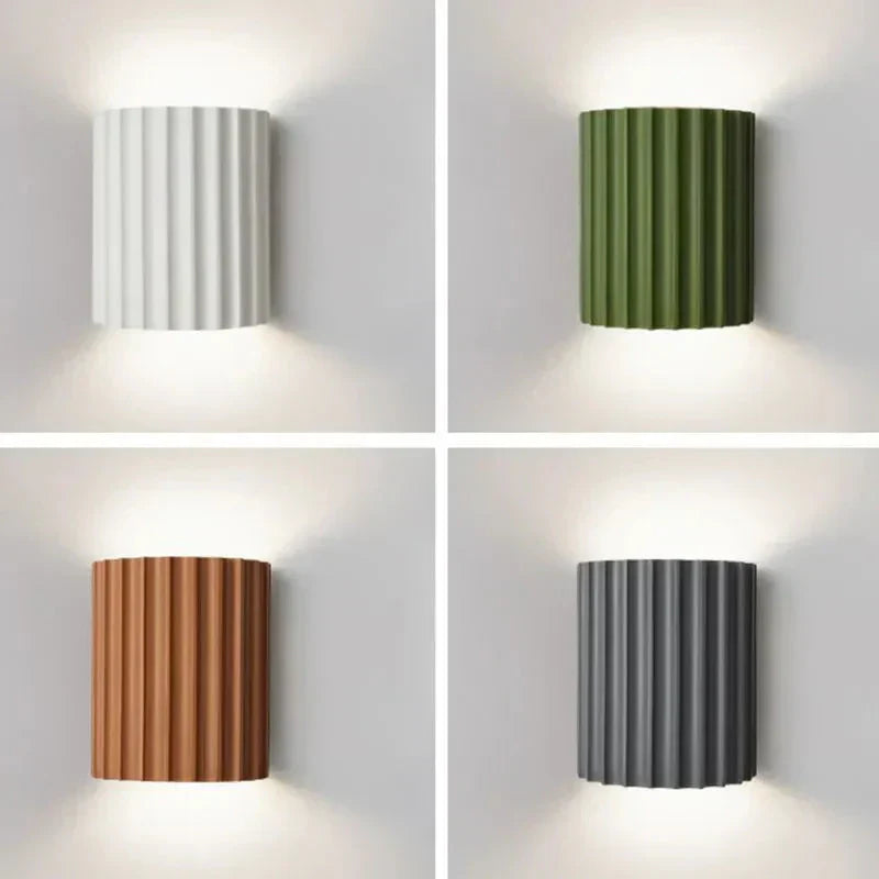 Perol Ribbed Wall Light