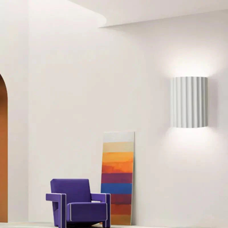 Perol Ribbed Wall Light