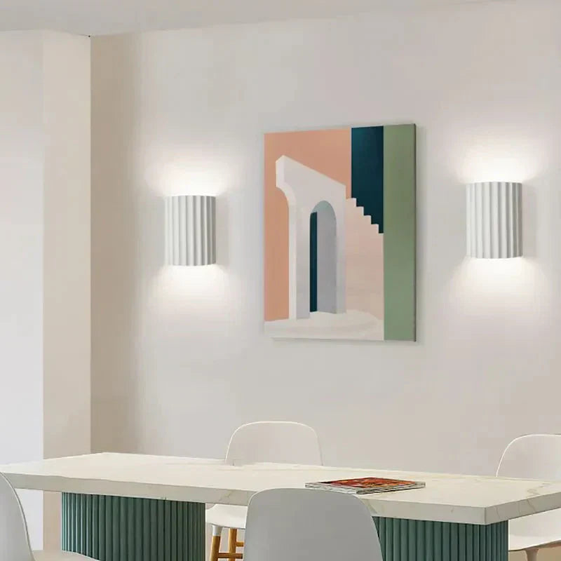 Perol Ribbed Wall Light