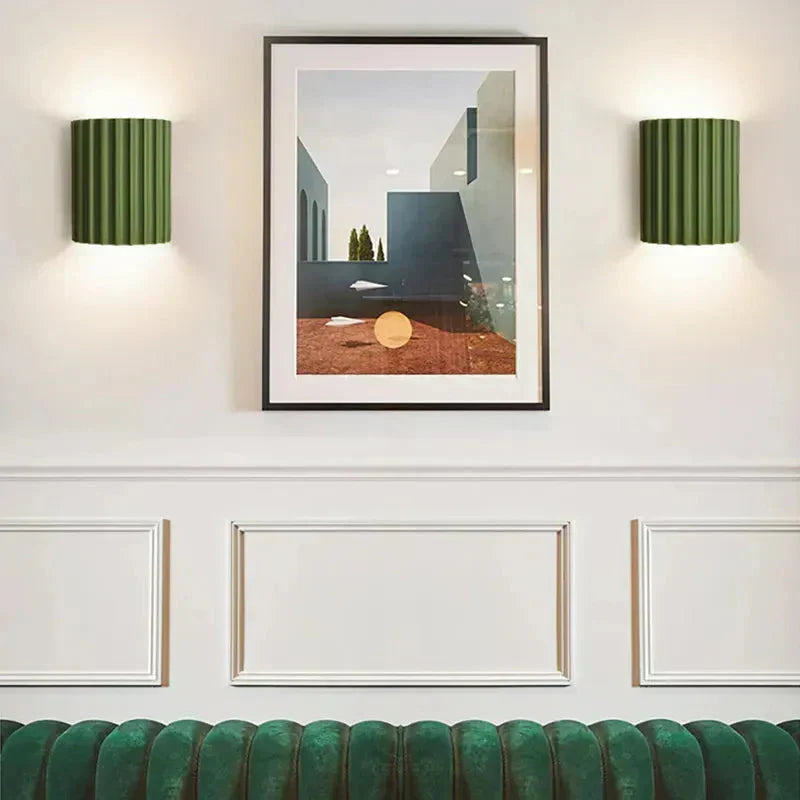Perol Ribbed Wall Light