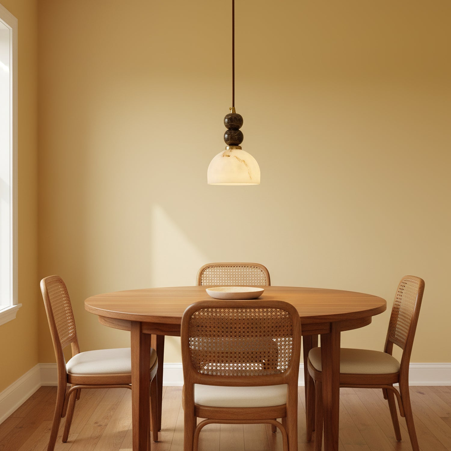 Mebarlea Alabaster Pendant Light