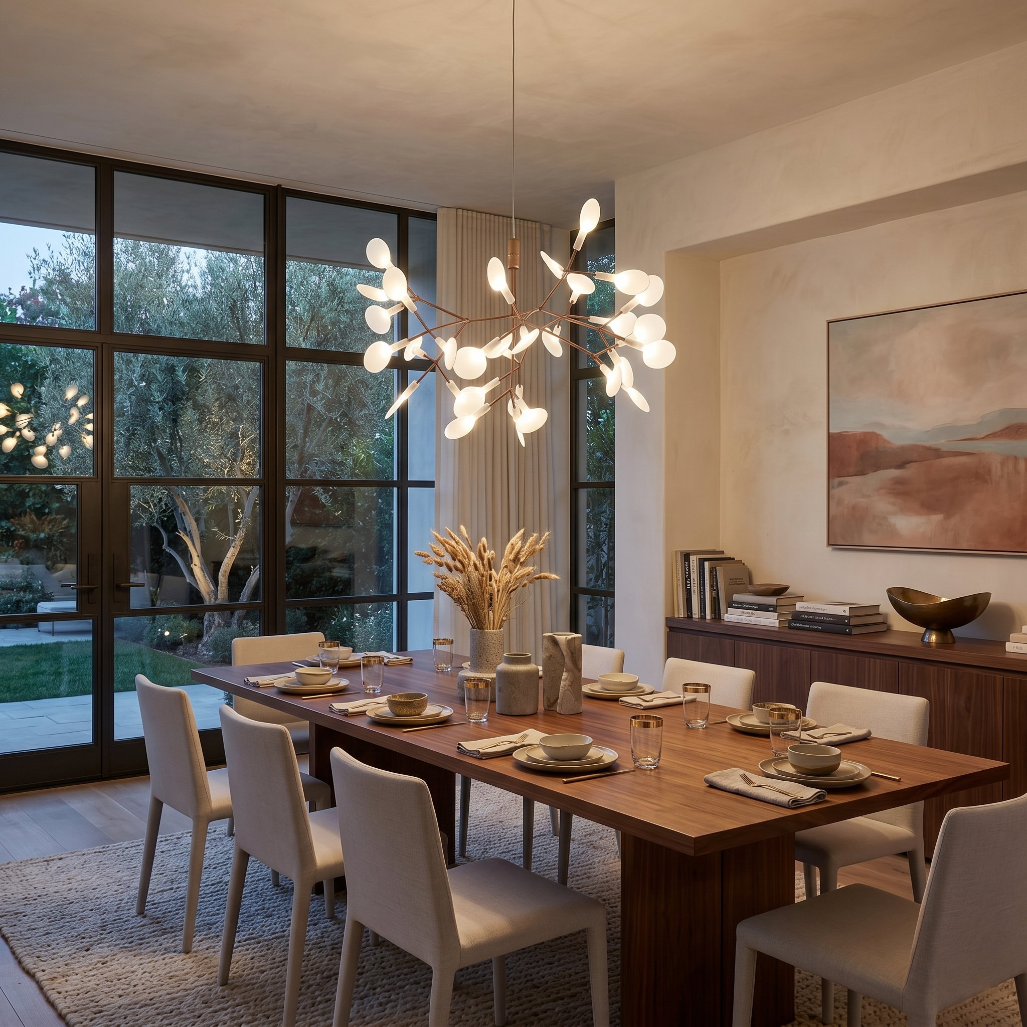 Alrosona Sculptural Chandelier
