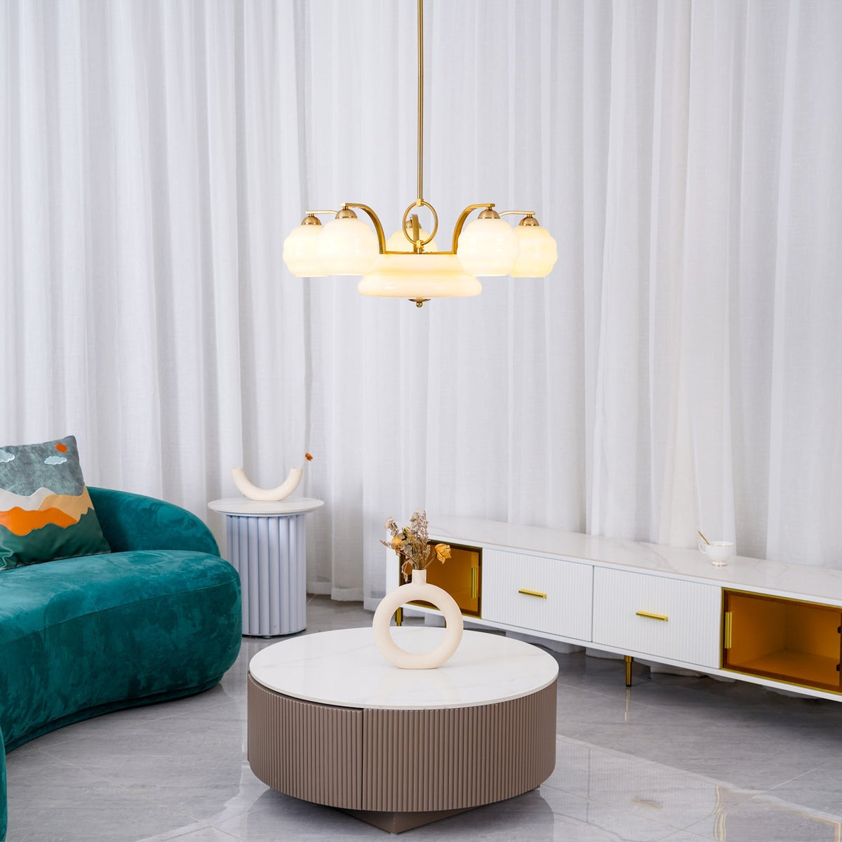 Bapavor Art Deco Chandelier