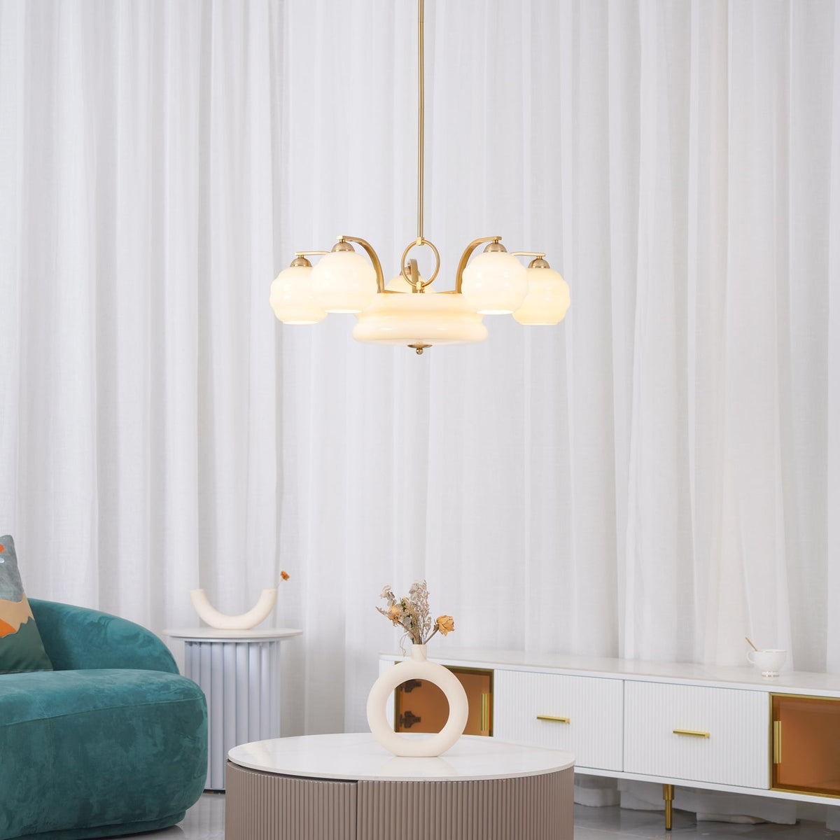 Bapavor Art Deco Chandelier
