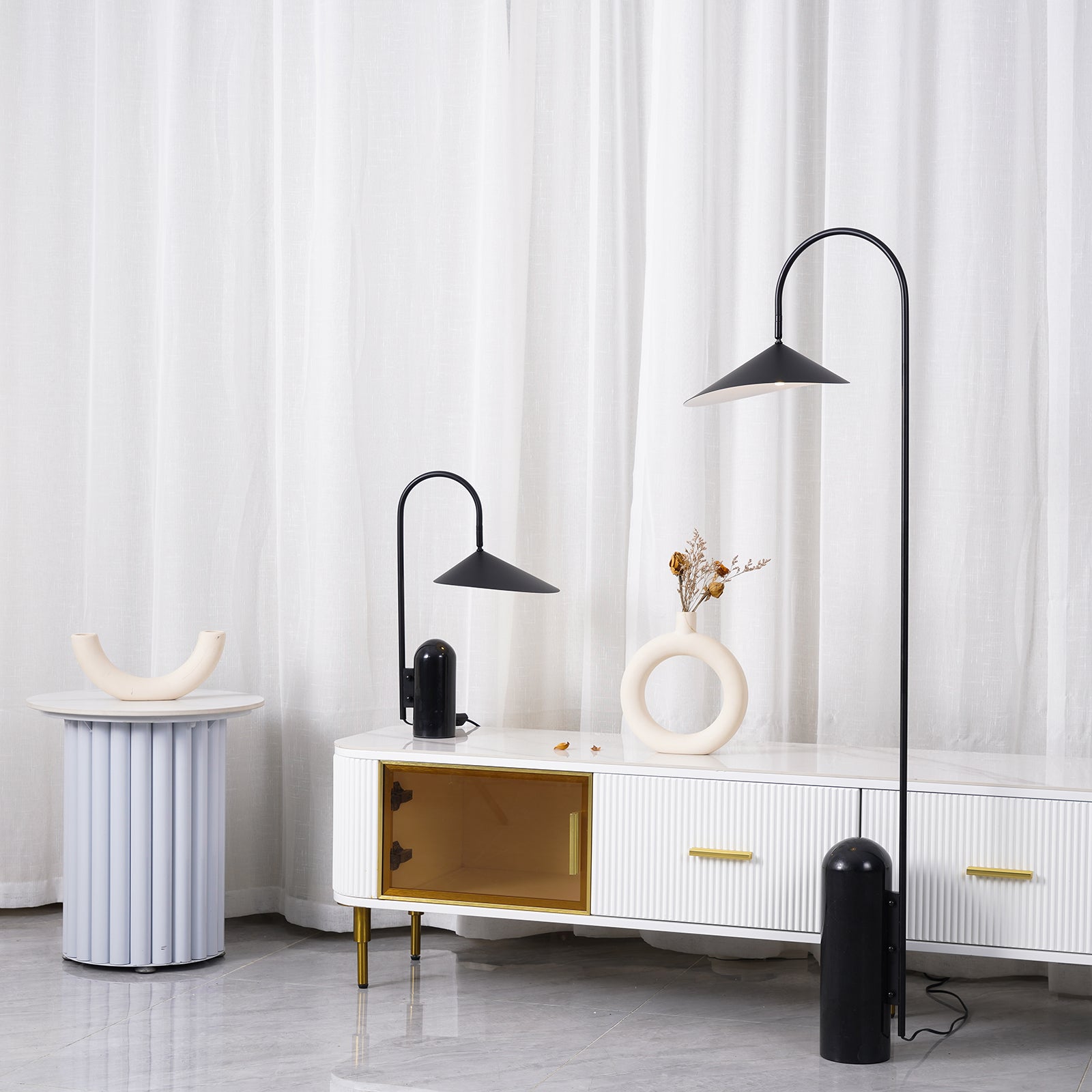 Beevira Arc Floor Lamp