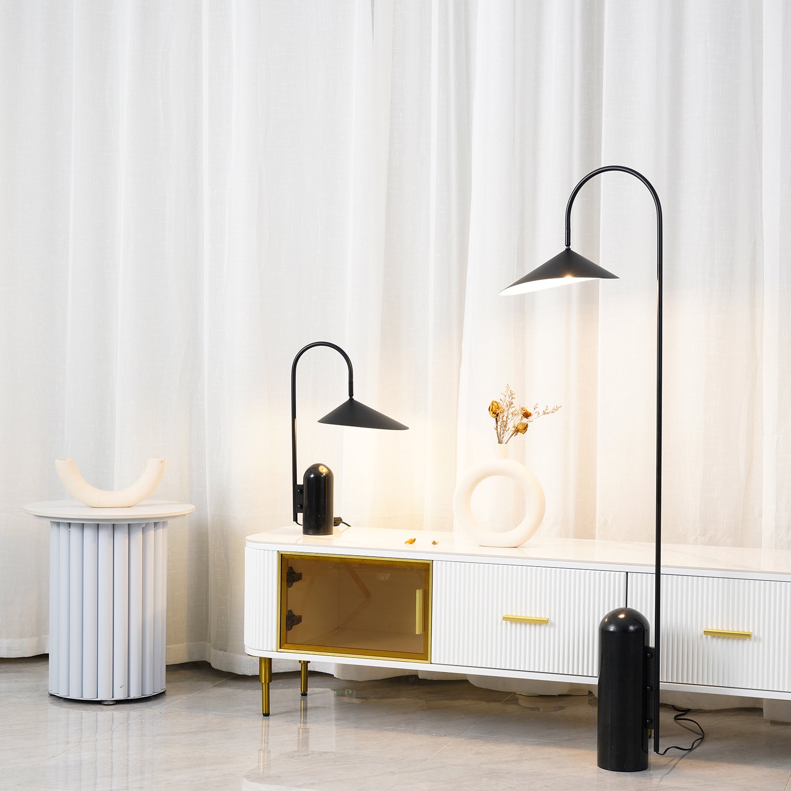 Beevira Arc Floor Lamp