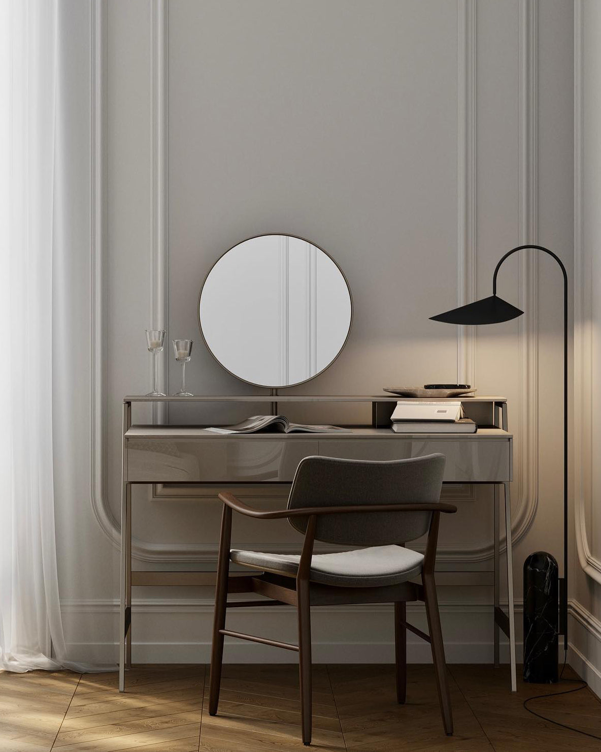 Beevira Arc Floor Lamp