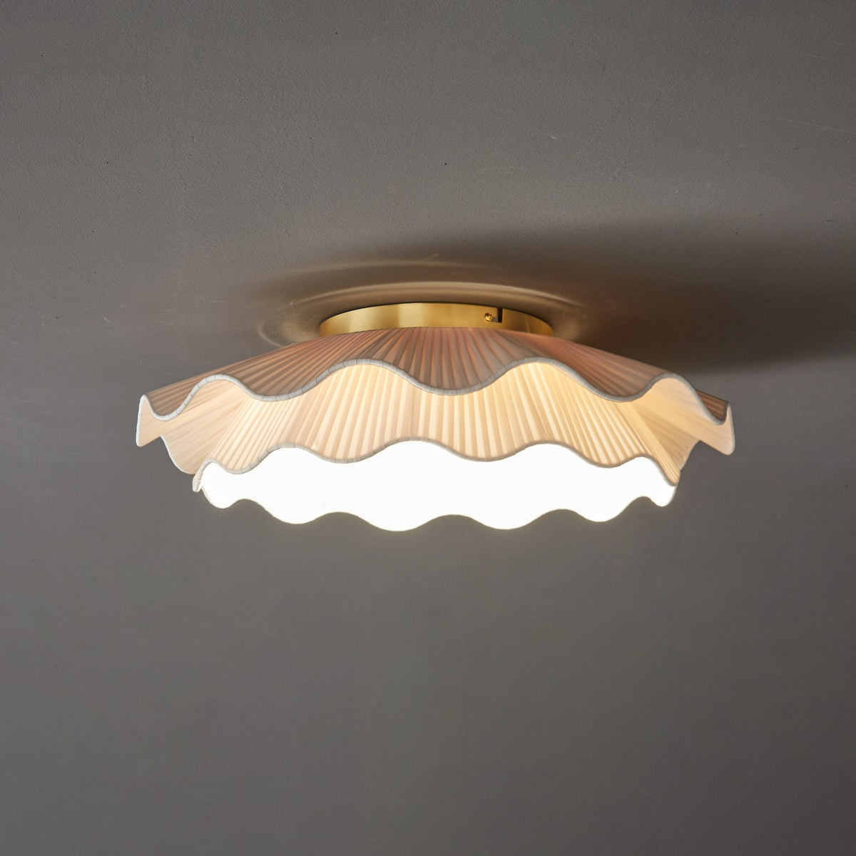 Arwen Fabric Wave Ceiling Lamp – detail 22