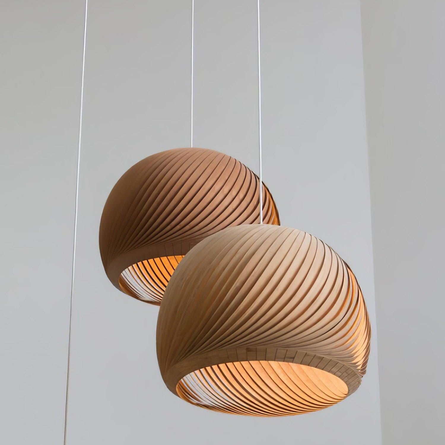 Lozum Wooden Pendant Light