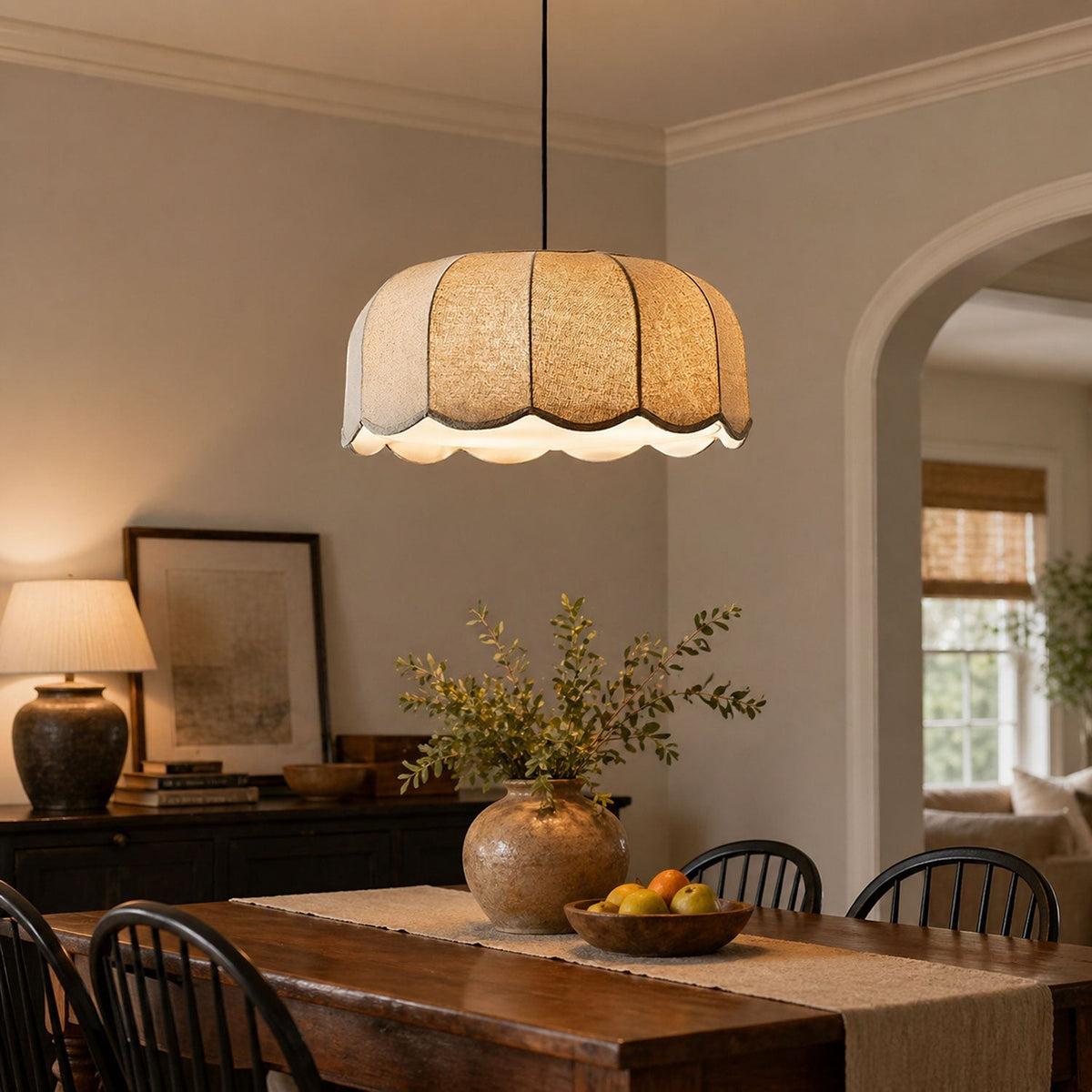 Banana Leaf Pendant Lamp – detail 2