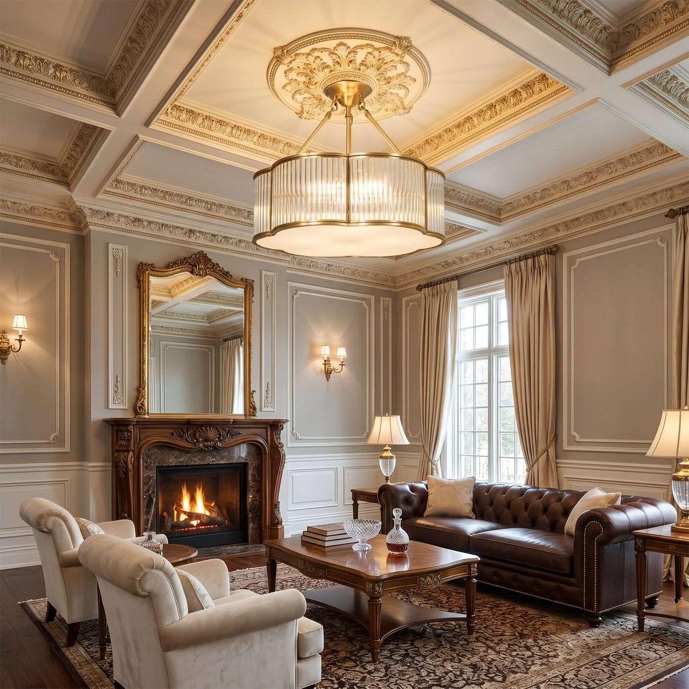 Xeda Quatrefoil Chandelier