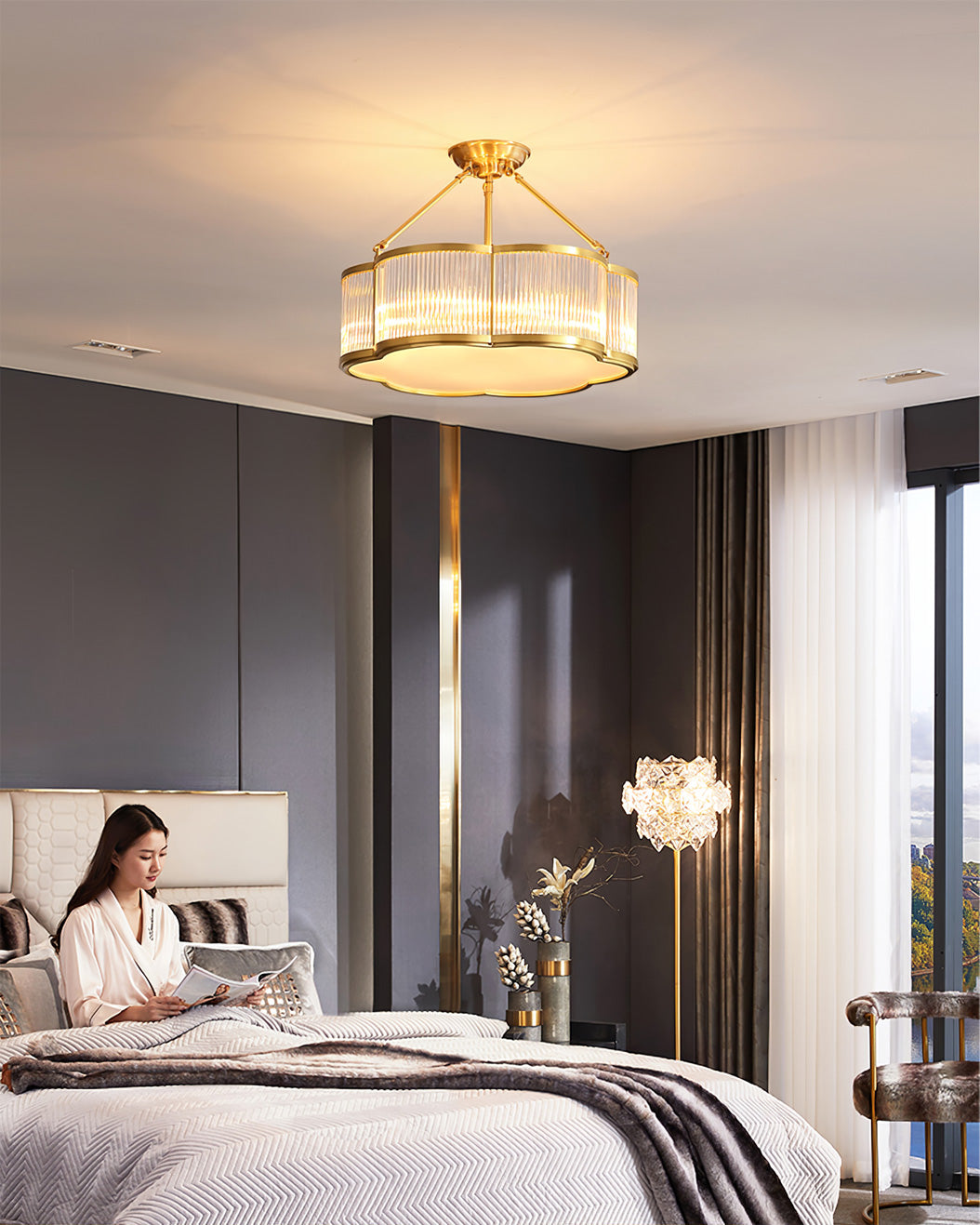 Xeda Quatrefoil Chandelier