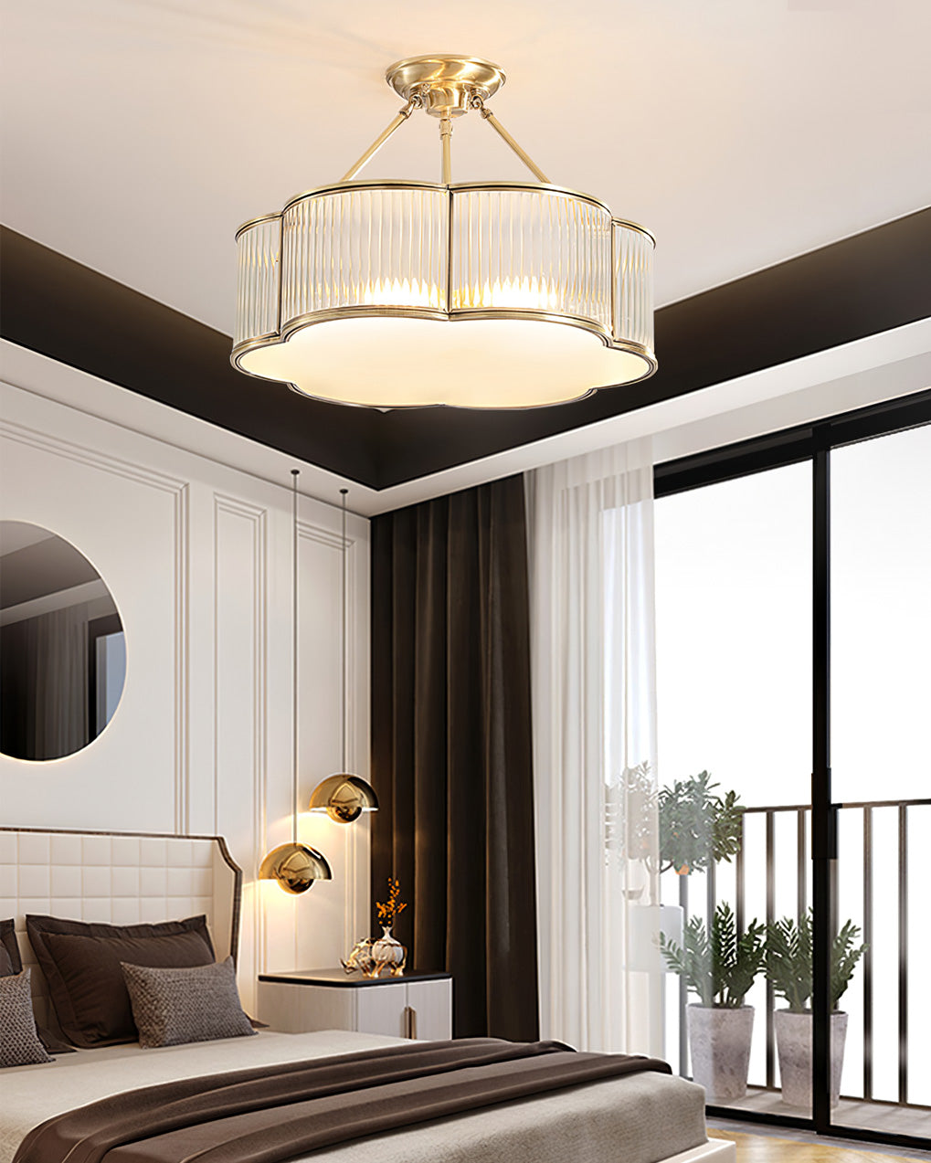 Xeda Quatrefoil Chandelier