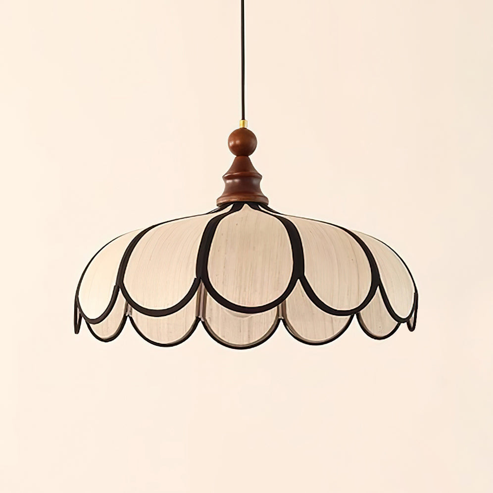 Melaona Scalloped Pendant Light