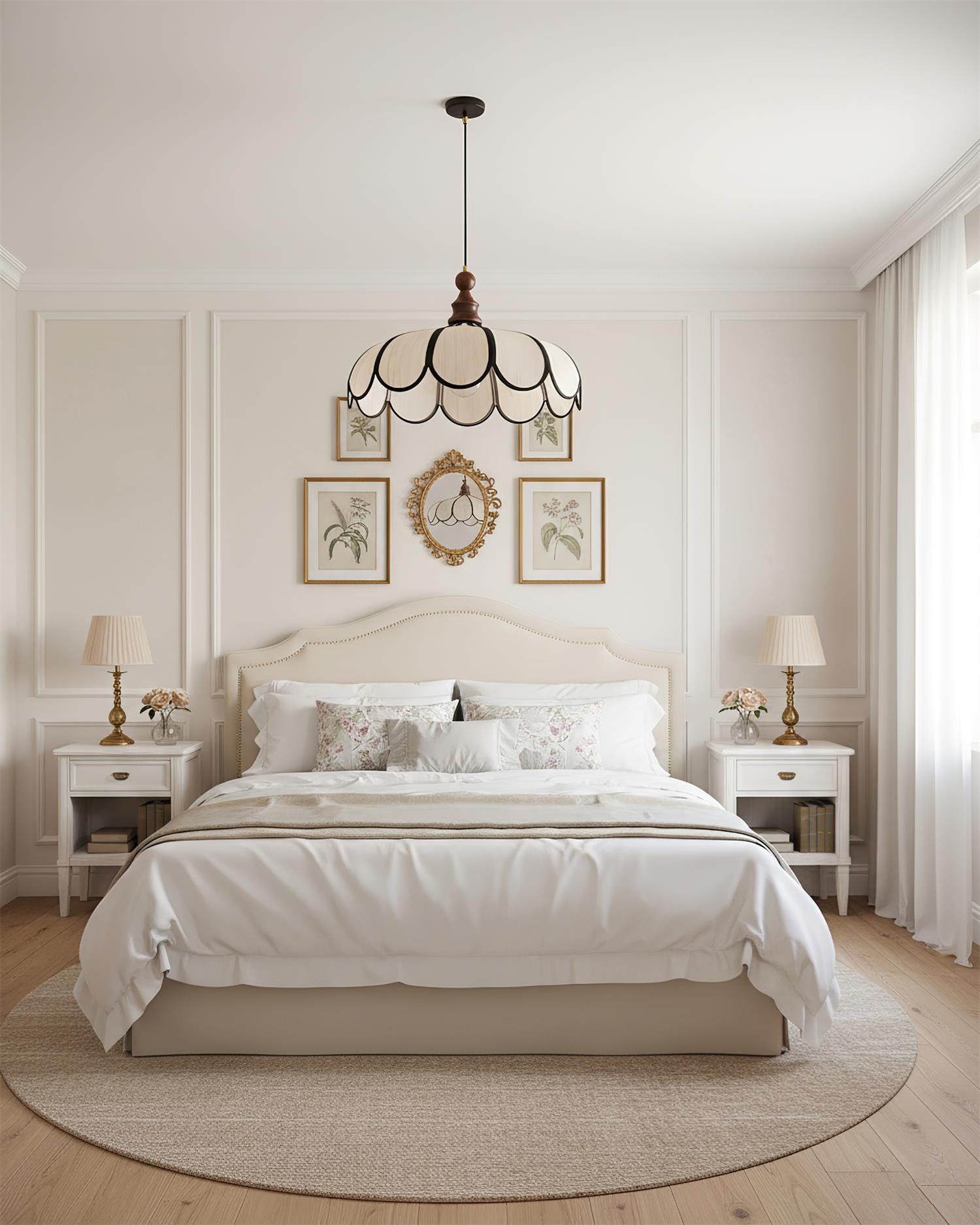 Melaona Scalloped Pendant Light