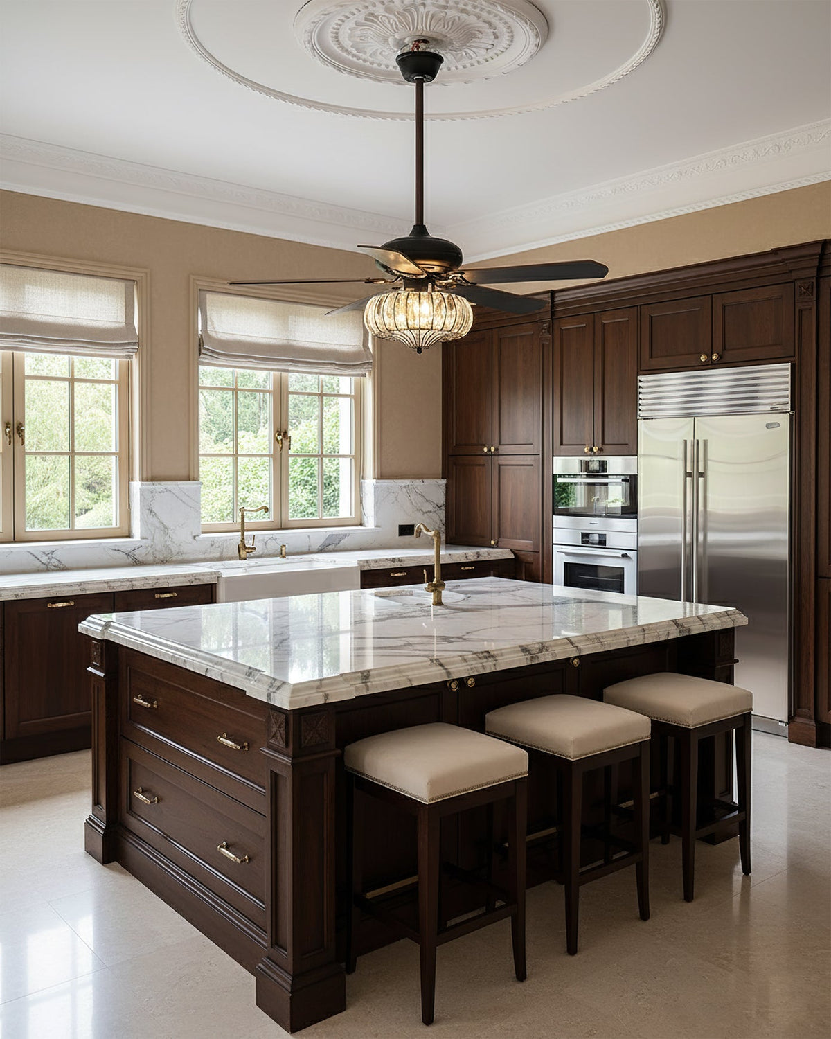 Bernardino Ceiling Fan Light – detail 8