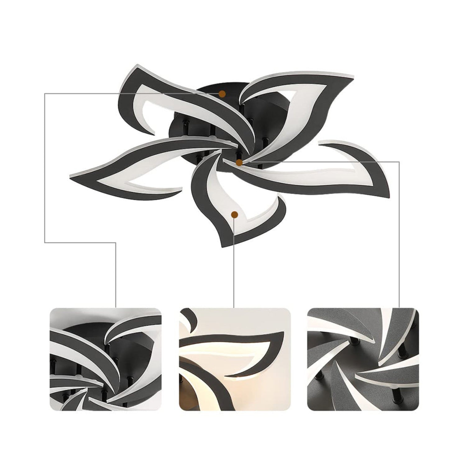 Lomesca Flower Ceiling Light