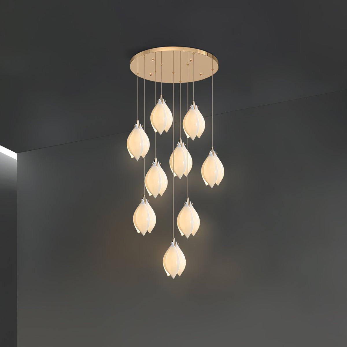 Lifiran Floral Pendant Light