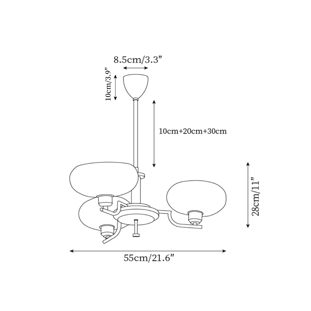 Nevelo Modern Chandelier